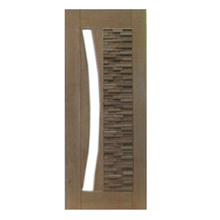 Porta De Madeira Mix Arco P/vidro Maciça Cedro Arana Casmavi