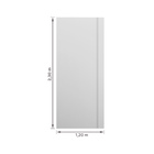 Porta de Madeira Pivotante Direito e Esquerdo Branca 230x110cm Sarrafeada com Batente 15 a 23cm Zurique Laca Ipumirim