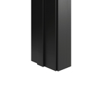 Porta de Madeira Pivotante Direito e Esquerdo Nero 210x100cm Sarrafeada com Batente 12cm Vivace Plus Lisa Artens