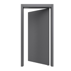 Porta de Madeira Pivotante Direito e Esquerdo Urban 210x100cm Sarrafeada com Batente 12cm Vivace Plus Lisa Artens