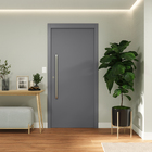 Porta de Madeira Pivotante Direito e Esquerdo Urban 210x100cm Sarrafeada com Batente 12cm Vivace Plus Lisa Artens