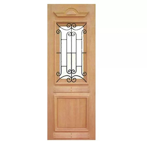 Porta De Madeira Realeza Com Grade Maciça Cedro Arana Casmavi