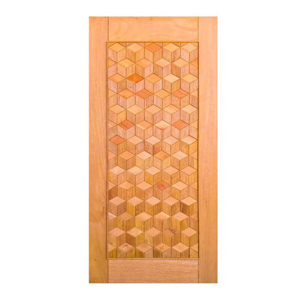 Porta De Madeira Relíquia Maciça Cedro Arana Casmavi 112cm X