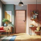 Porta De Madeira Sarrafeada 210x100cm Friso 14 Jb Portas Curu