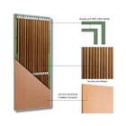 Porta De Madeira Sarrafeada 210x82cm Friso 3 Jb Portas Curupi