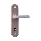 Porta De Madeira Semi-oca Amescla Lisa Batentes De 9 Cm Unipo