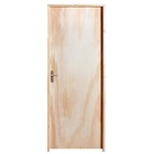 Porta De Madeira Semi-oca Amescla Lisa Batentes De 9 Cm Unipo