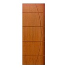 Porta De Madeira Semi-oca Belíssima 5 Rodam Padrão Imbuia - 2