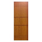Porta De Madeira Semi-oca Belíssima 7 Rodam Padrão Imbuia - 2