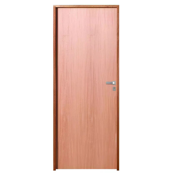 Porta De Madeira Semi-oca Padrão Curupixá Lisa Bat.11 Cm Eco