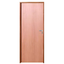 Porta De Madeira Semi-oca Padrão Curupixá Lisa Bat.11 Cm Eco