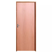 Porta De Madeira Semi-oca Padrão Curupixá Lisa Bat.14 Cm Eco