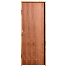 Porta De Madeira Semi-oca Padrão Imbuia Lisa Bat14 Cm Eco Fec