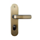 Porta De Madeira Semi-oca Padrão Imbuia Lisa Bat14 Cm Eco Fec