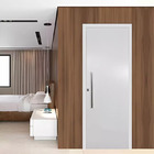 Porta De Madeira Semi-oca Primer Lisa Bat 11 Cm Eco Fech Rol