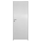 Porta De Madeira Semi-oca Primer Lisa Bat. 14 Cm Eco Fech Ext