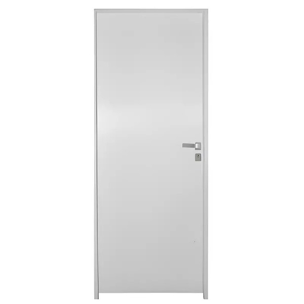 Porta De Madeira Semi-oca Primer Lisa Batentes De 11 Cm Eco F