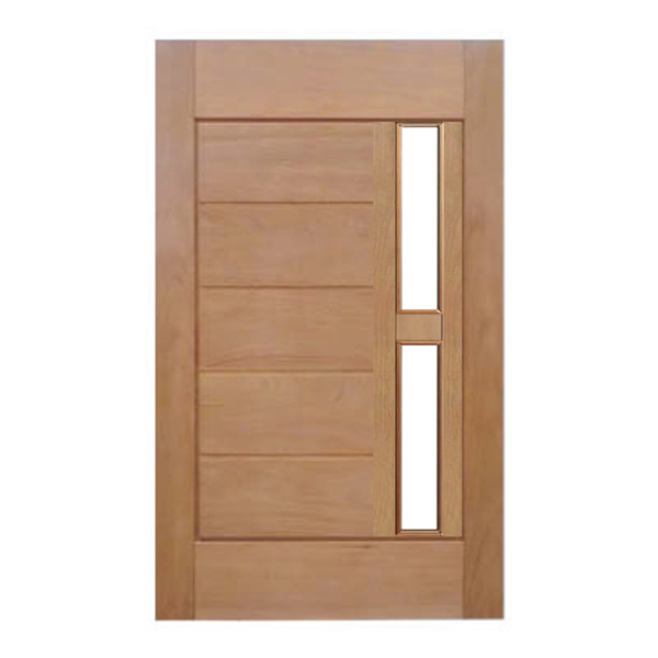 Porta De Madeira Solar P/vidro Maciça Cedro Arana Casmavi 102