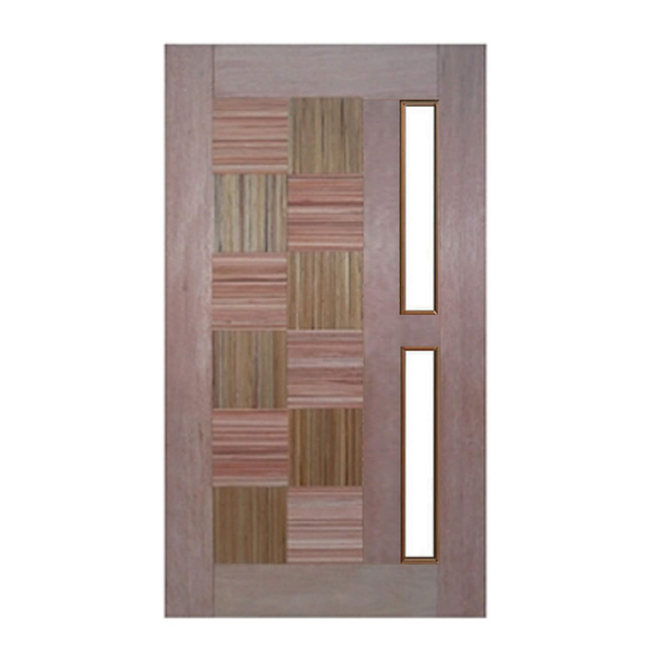 Porta De Madeira Tropical P/vidro Maciça Cedro Arana Casmavi