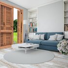 Porta De Madeira Veneziana 216cmx140cmx14cm Pe521 Esel Eucali