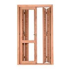 Porta De Madeira Veneziana 216cmx160cmx14cm Pe521 Esel Eucali