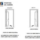 Porta De Sauna  C/puxador 1,90 X 0,65 Direita Alumínio Branco