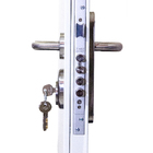 Porta de Segurança de Giro Metal Pintura Eletrostática Branco Lado Esquerdo 2,10x0,82m THT