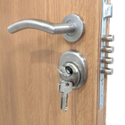 Porta de Segurança de Giro Metal Pintura Eletrostática Carvalho Lado Direito 2,10x0,82m THT