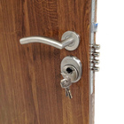 Porta de Segurança de Giro Metal Pintura Eletrostática Carvalho Velho Lado Direito 2,10x0,82m THT