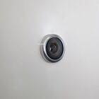 Porta De Segurança De Giro Pintura Eletrostática Branca Lado