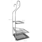 Porta Detergente Aéreo Inox 4017 - Schmitt