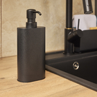 Porta Detergente Preto Aço Inox 21,4x8,8x8cm Casual Delinia