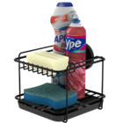 Porta Detergente Sabão Preto Fosco Future C Adesivo