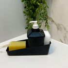 Porta Detergente Sabão Preto Plasútil