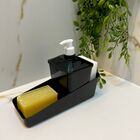 Porta Detergente Sabão Preto Plasútil