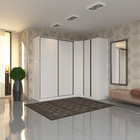 Porta dobradica 40cm Branco brilho