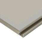 Porta Dobradiça Reflecta com Puxador Champagne 227,8x39,6cm Prime Luciane