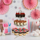 Porta Doces Acrilico Cristal 3 Andares