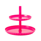 Porta doces para festa duplo rosa Ou