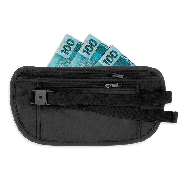 Porta Dólar, Cartões, Documentos E Passaporte Primicia - Preto