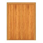 Porta Dupla De Abrir Mexicana - Madeira Maciça - Angelim Medi