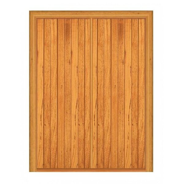 Porta Dupla De Abrir Mexicana - Madeira Maciça - Angelim Medi