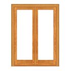 Porta Dupla De Abrir Panorâmica - Madeira Maciça - Angelim Me