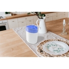 Porta Escova Coza 10,7 X 7,5 X 13 Cm Full Azul