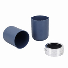 Porta Escova de Bancada para Banheiro Plástico Azul Indico Verso OU