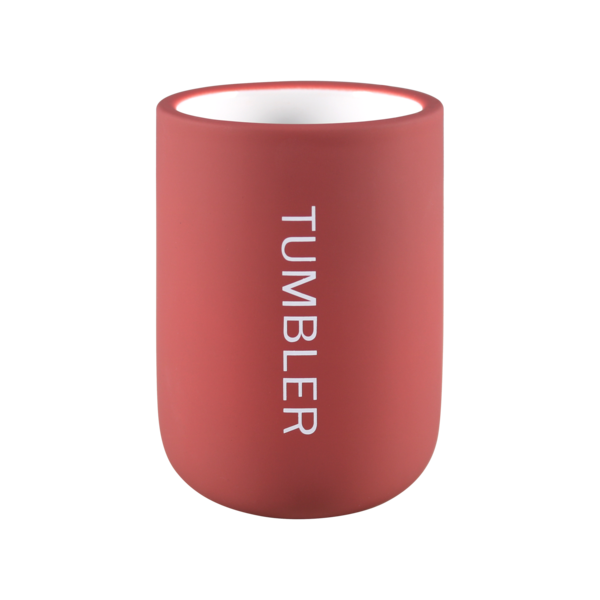 Porta Escova de Dente de Bancada para Banheiro Cerâmica Bistro Soft Sensea