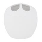 Porta Escova de Dente Branco Poliestireno Spoom Coza
