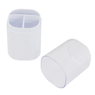 Porta Escova de Dente Branco Dual Ou