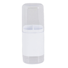 Porta Escova de Dente Branco Dual Ou