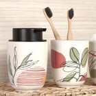 Porta Escova de Dente Cerâmica Botanical Osaka YOI